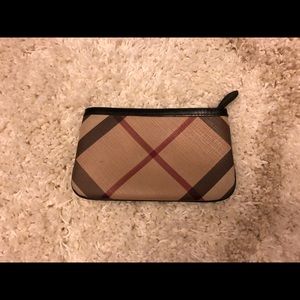 Authentic Burberry wristlet